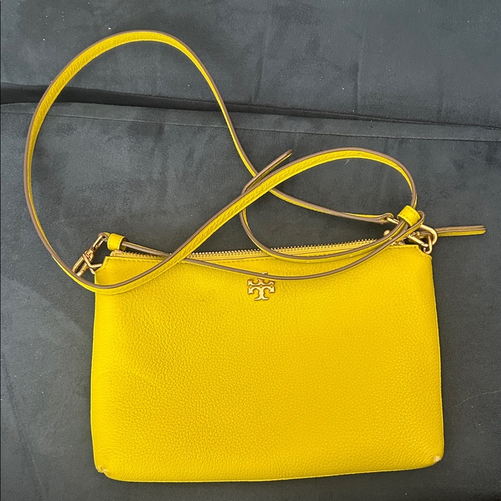 Tory Burch Vibrant Yellow Crossbody Bag